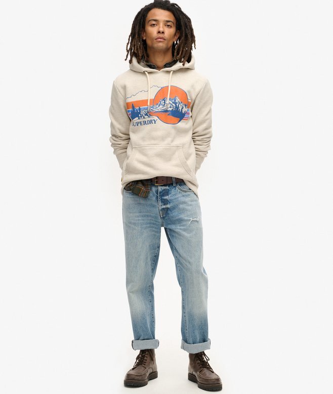 Outdoor Graphic Stripe Kapuzenpullover Outdoor Graphic Stripe Kapuzenpullover