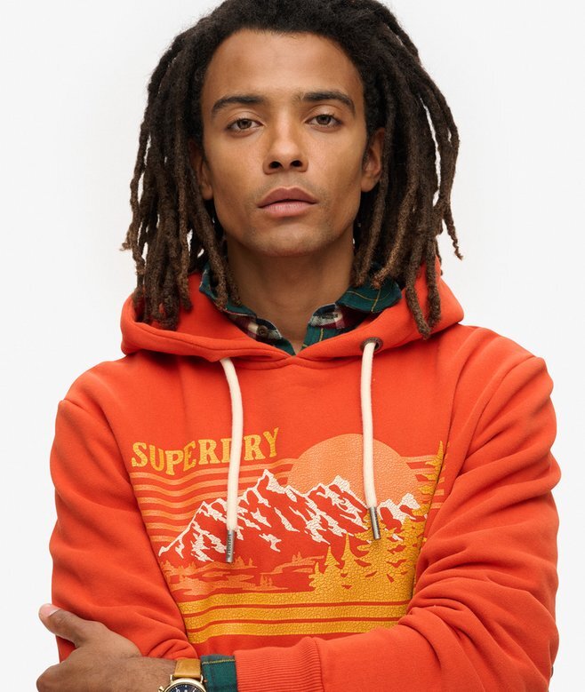 Outdoor Graphic Stripe Kapuzenpullover Outdoor Graphic Stripe Kapuzenpullover