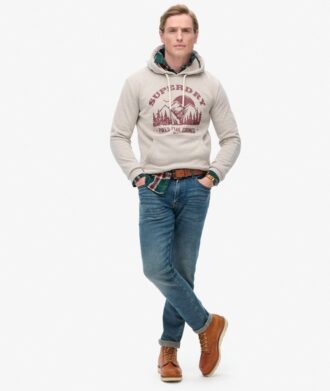 Outdoor-Kapuzenpullover mit Grafikprint Outdoor-Kapuzenpullover mit Grafikprint