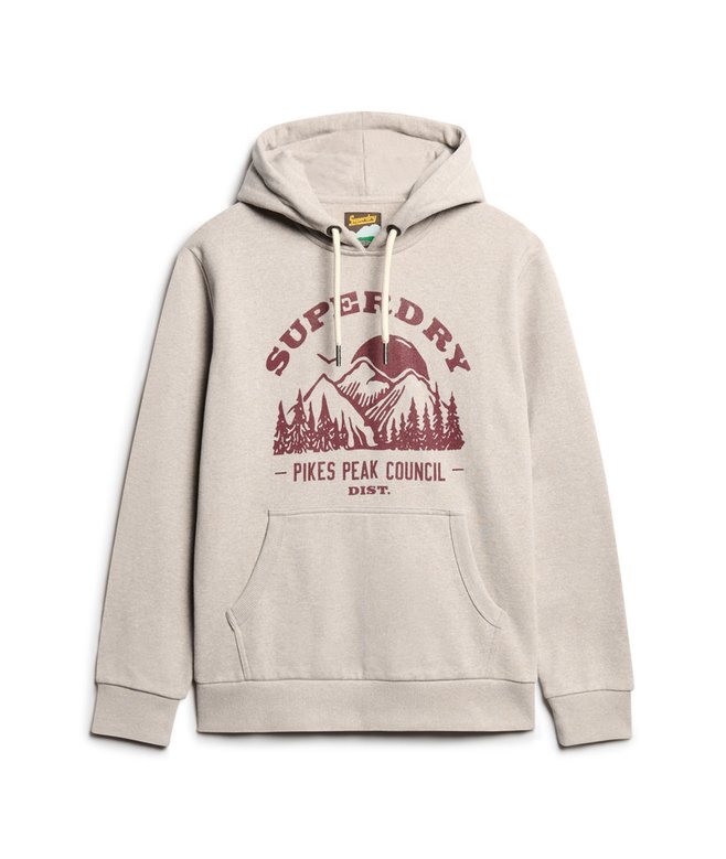 Outdoor-Kapuzenpullover mit Grafikprint Outdoor-Kapuzenpullover mit Grafikprint