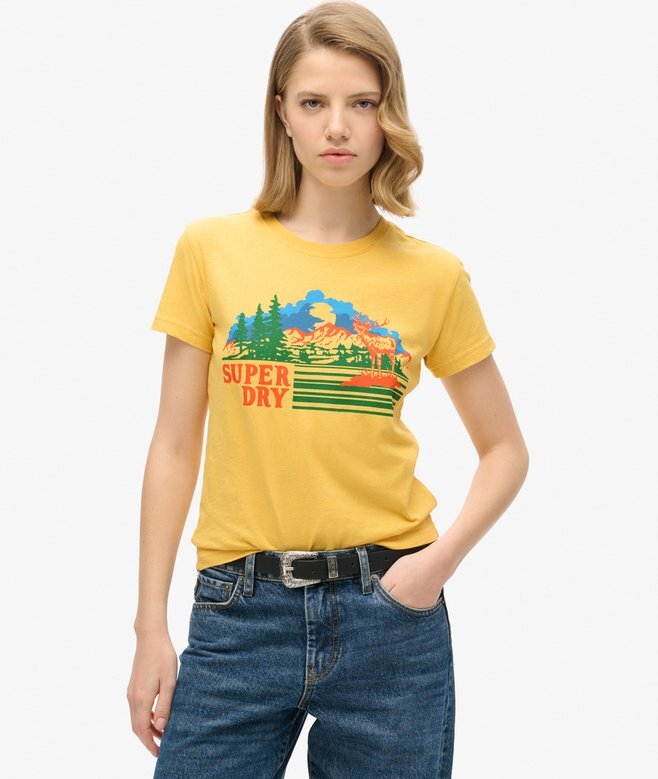 Outdoor Stripe Fitted T-Shirt Outdoor Stripe Fitted T-Shirt