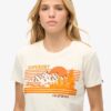 Outdoor Stripe Fitted T-Shirt
