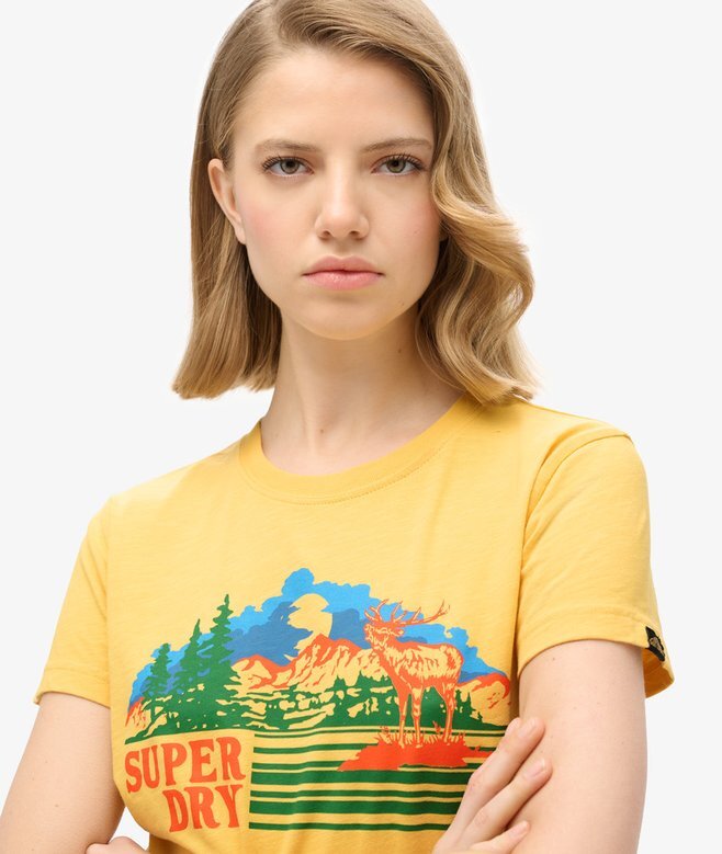 Outdoor Stripe Fitted T-Shirt Outdoor Stripe Fitted T-Shirt