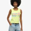 Outdoor-Tanktop mit Streifen und U-Ausschnitt