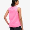 Outdoor-Tanktop mit Streifen und U-Ausschnitt