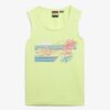 Outdoor-Tanktop mit Streifen und U-Ausschnitt
