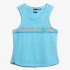 Outdoor-Tanktop mit Streifen und U-Ausschnitt