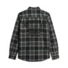 Overshirt mit Karomuster und Stickerei Overshirt mit Karomuster und Stickerei