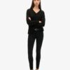 Oversize-Pullover mit V-Ausschnitt