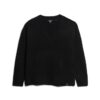 Oversize-Pullover mit V-Ausschnitt