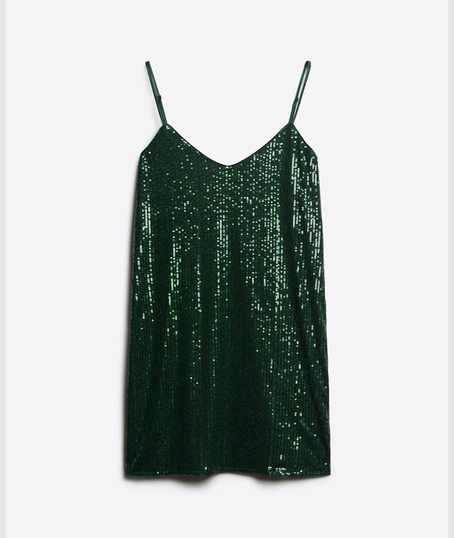 Pailletten-Cami-Minikleid Pailletten-Cami-Minikleid