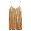 Pailletten-Cami-Minikleid Pailletten-Cami-Minikleid