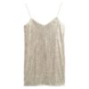 Pailletten-Cami-Minikleid Pailletten-Cami-Minikleid
