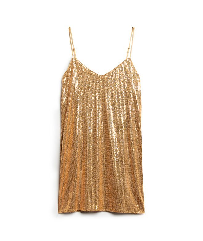 Pailletten-Cami-Minikleid Pailletten-Cami-Minikleid