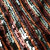 Pailletten-T-Shirt-Mini-Kleid Pailletten-T-Shirt-Mini-Kleid
