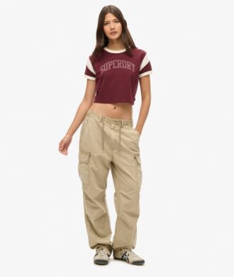 Para-Cargohose mit niedriger Leibhöhe
