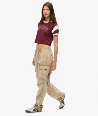 Para-Cargohose mit niedriger Leibhöhe