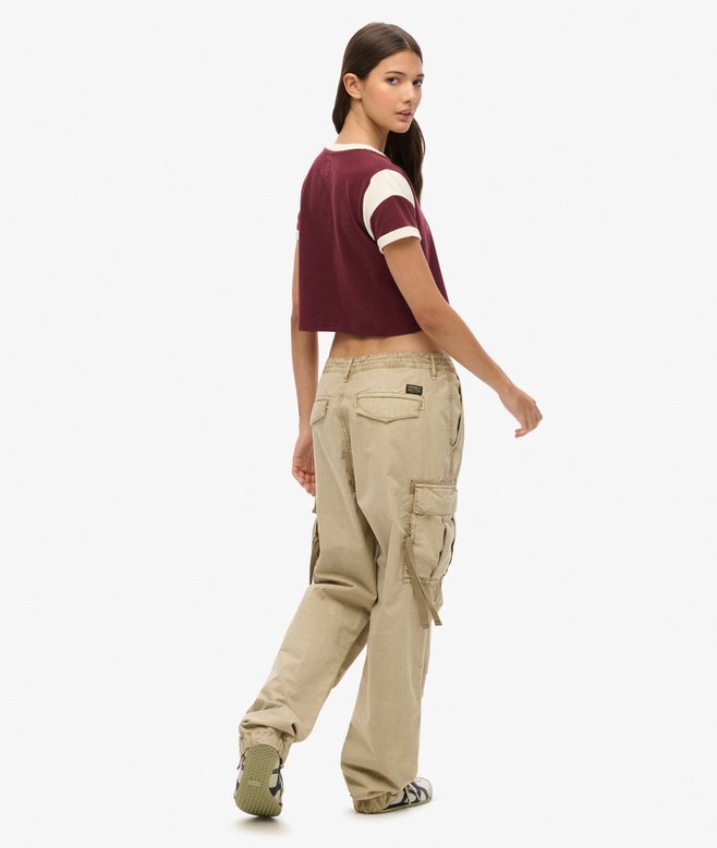 Para-Cargohose mit niedriger Leibhöhe Para-Cargohose mit niedriger Leibhöhe