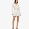 Playsuit mit ausgestellten Ärmeln und Cut-outs