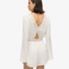 Playsuit mit ausgestellten Ärmeln und Cut-outs