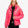 Quilted Fuji-Jacke mit Kapuze Quilted Fuji-Jacke mit Kapuze