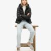 Quilted Fuji-Jacke mit Kapuze Quilted Fuji-Jacke mit Kapuze