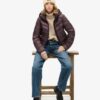 Quilted Fuji-Jacke mit Kapuze