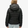 Quilted Fuji-Jacke mit Kapuze Quilted Fuji-Jacke mit Kapuze