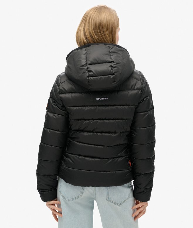 Quilted Fuji-Jacke mit Kapuze Quilted Fuji-Jacke mit Kapuze