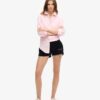 Racer-Shorts mit Sportwappen