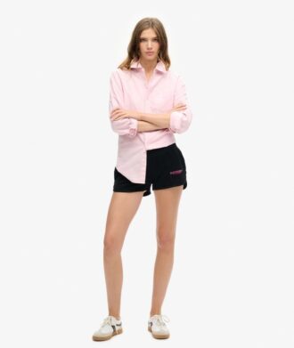 Racer-Shorts mit Sportwappen Racer-Shorts mit Sportwappen
