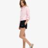 Racer-Shorts mit Sportwappen