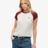 Raglan-T-Shirt aus Organic Cotton mit Logo