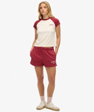 Raglan-T-Shirt aus Organic Cotton mit Logo