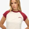 Raglan-T-Shirt aus Organic Cotton mit Logo