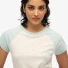 Raglan-T-Shirt aus Organic Cotton mit Logo