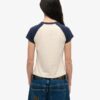 Raglan-T-Shirt aus Organic Cotton mit Logo