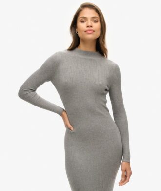 Rückenfreies, figurbetontes Midikleid