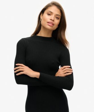 Rückenfreies, figurbetontes Midikleid