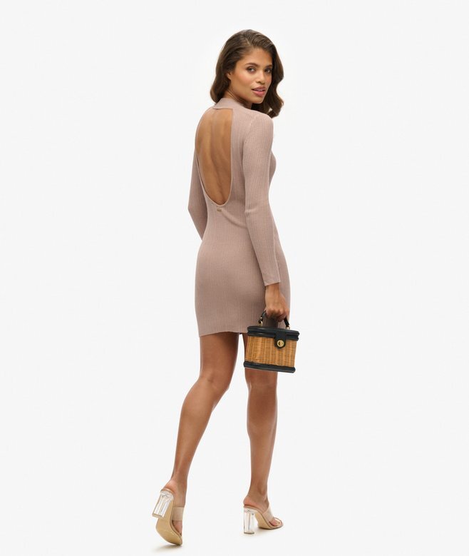 Rückenfreies, figurbetontes Minikleid Rückenfreies, figurbetontes Minikleid
