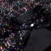 Rückenfreies Midi-Kleid mit Pailletten