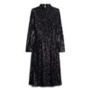 Rückenfreies Midi-Kleid mit Pailletten