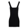 Rückenfreies Strick-Minikleid Rückenfreies Strick-Minikleid