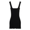 Rückenfreies Strick-Minikleid Rückenfreies Strick-Minikleid