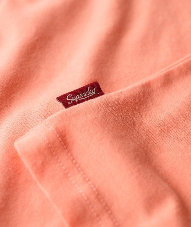 Relaxed-T-Shirt mit geprägtem Logo Relaxed-T-Shirt mit geprägtem Logo