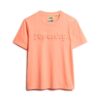 Relaxed-T-Shirt mit geprägtem Logo Relaxed-T-Shirt mit geprägtem Logo