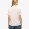 Relaxed T-Shirt mit Metallic-Logo Relaxed T-Shirt mit Metallic-Logo