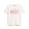 Relaxed T-Shirt mit Metallic-Logo Relaxed T-Shirt mit Metallic-Logo