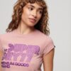 Retro-Glitzer-Logo-T-Shirt Retro-Glitzer-Logo-T-Shirt