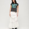 Retro-Glitzer-Logo-T-Shirt Retro-Glitzer-Logo-T-Shirt